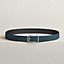 View: , Volte-face reversible belt buckle & Reversible leather strap 32 mm