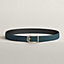 View: , Volte-face reversible belt buckle & Reversible leather strap 32 mm