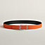 View: , Volte-face reversible belt buckle & Reversible leather strap 32 mm