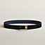 View: , Volte-face reversible belt buckle & Reversible leather strap 32 mm