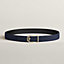View: , Volte-face reversible belt buckle & Reversible leather strap 32 mm