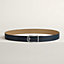 View: , Volte-face reversible belt buckle & Reversible leather strap 32 mm