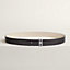 View: , Volte-face reversible belt buckle & Reversible leather strap 32 mm