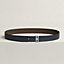 Volte-face reversible belt buckle & Reversible leather strap 32 mm, view 4 of 5