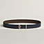 View: , Volte-face reversible belt buckle & Reversible leather strap 32 mm