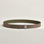 Volte-face reversible belt buckle & Reversible leather strap 32 mm, view 4 of 5