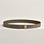 Volte-face reversible belt buckle & Reversible leather strap 32 mm, View: , view 1 of 5