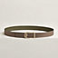 Volte-face reversible belt buckle & Reversible leather strap 32 mm, View: , view 4 of 5