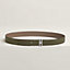 Volte-face reversible belt buckle & Reversible leather strap 32 mm, view 3 of 5