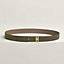 Volte-face reversible belt buckle & Reversible leather strap 32 mm, View: , view 2 of 5