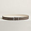 Volte-face reversible belt buckle & Reversible leather strap 32 mm, view 1 of 5