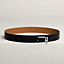 Volte-face reversible belt buckle & Reversible leather strap 38 mm, view 4 of 5