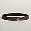 Volte-face reversible belt buckle & Reversible leather strap 38 mm, view 2 of 5