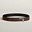 Volte-face reversible belt buckle & Reversible leather strap 38 mm, view 3 of 5