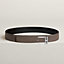 Volte-face reversible belt buckle & Reversible leather strap 38 mm, view 3 of 5