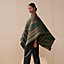 View: Worn, Voltige double face poncho