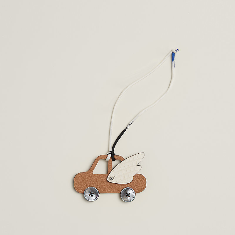 Winged car charm
