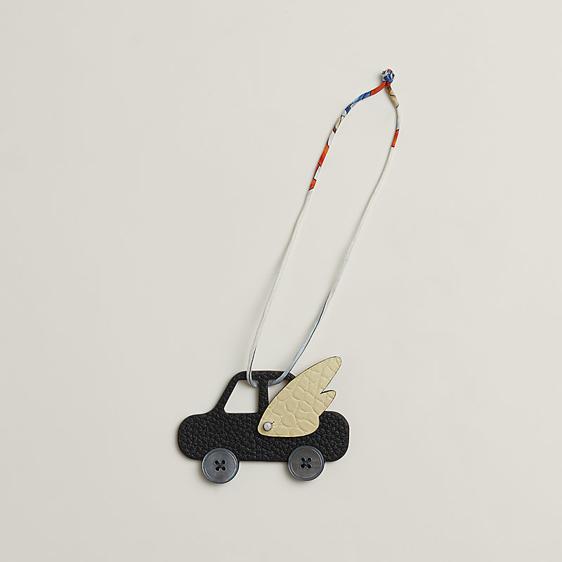 Winged car charm