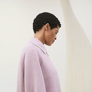 Wool zipped coat | Hermès Mainland China