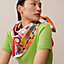 View: Worn, Wow Marble Silk scarf 90
