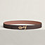 Yachting belt buckle & Reversible leather strap 32&nbsp;mm, View: , view 2 of 3