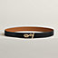 Yachting belt buckle & Reversible leather strap 32&nbsp;mm, View: , view 1 of 3