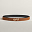 Yachting belt buckle & Reversible leather strap 32&nbsp;mm, View: , view 2 of 3