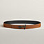 View: , Yachting belt buckle & Reversible leather strap 32 mm