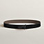 View: , Yachting belt buckle & Reversible leather strap 32 mm