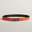 View: , Yachting belt buckle & Reversible leather strap 32 mm
