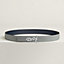 View: , Yachting belt buckle & Reversible leather strap 32 mm