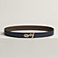 Yachting belt buckle & Reversible leather strap 32&nbsp;mm, View: , view 1 of 3