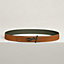 View: , Yachting belt buckle & Reversible leather strap 32 mm