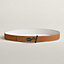 View: , Yachting belt buckle & Reversible leather strap 32 mm