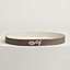 Yachting belt buckle & Reversible leather strap 32&nbsp;mm, View: , view 1 of 3