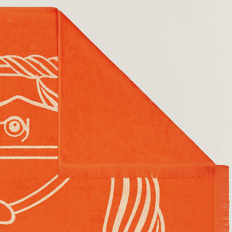 Yachting Tatoo Quadrige beach towel, small model