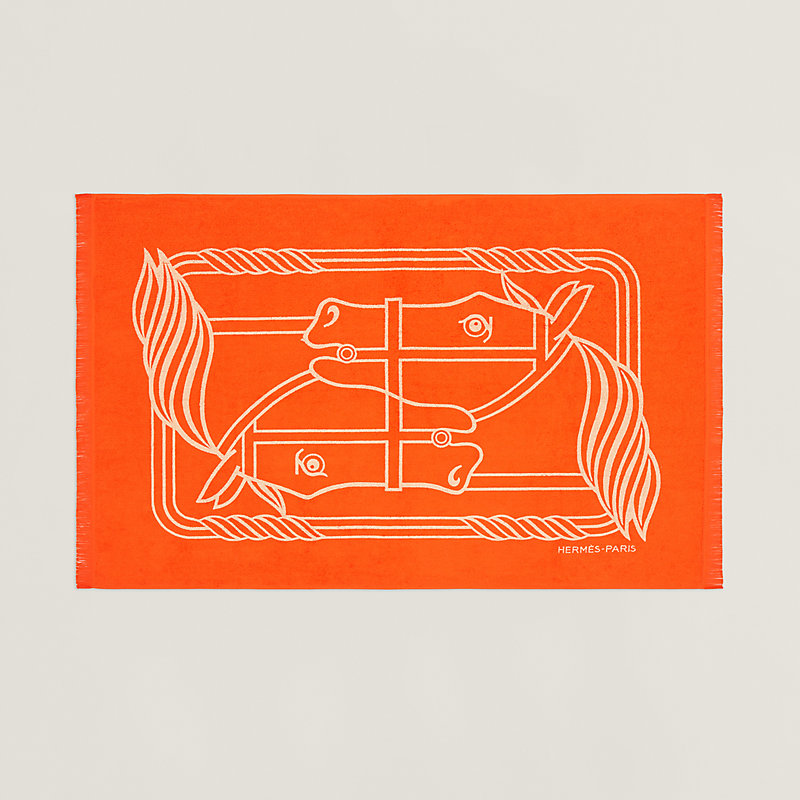 Yachting Tatoo Quadrige beach towel, small model