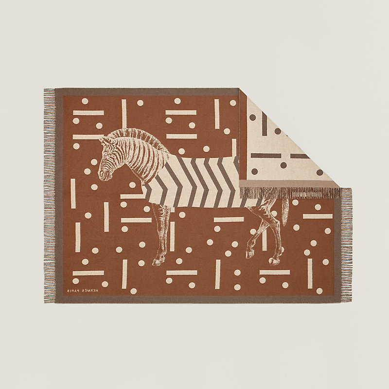 Zebre Zig Zag blanket