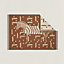Zebre Zig Zag毛毯, 视图: 背面, back, 当前为第4张（共5张）