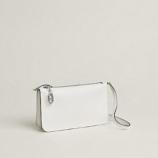 Zipengo Chaine d'Ancre To Go pouch - White | Hermès Mainland