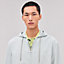 View: Worn, Zipped hooded jacket