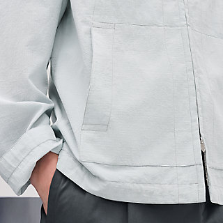 Zipped hooded jacket | Hermès Mainland China