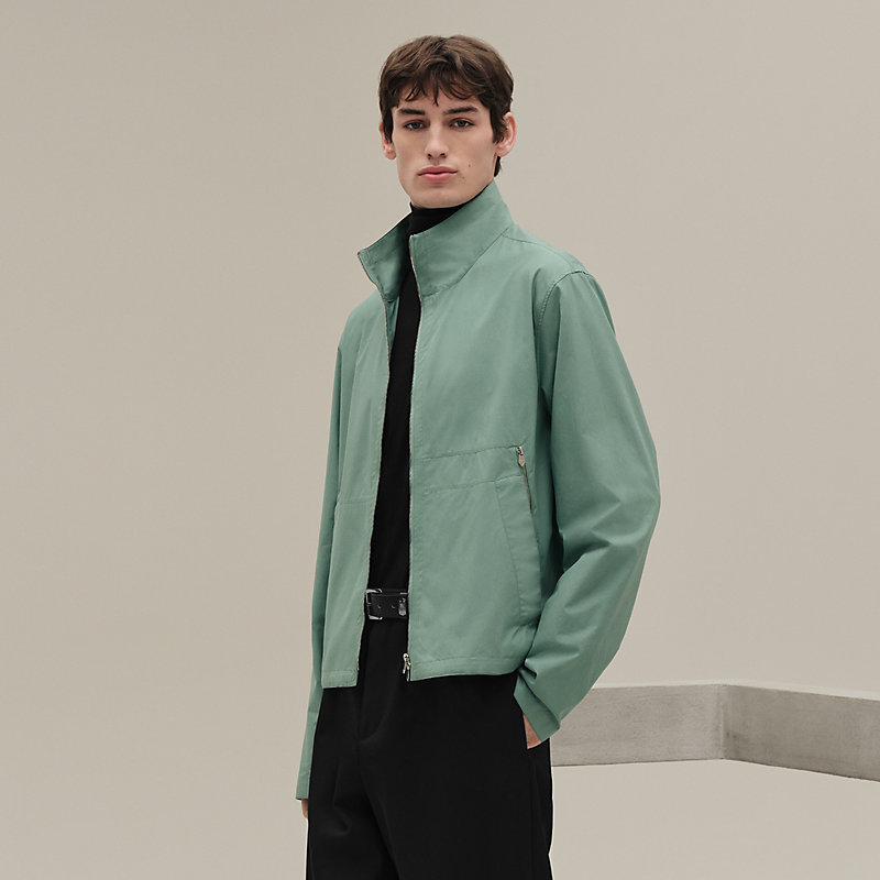 Zipped jacket shirt