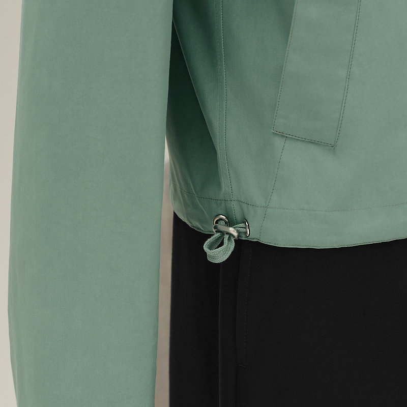 Zipped jacket shirt