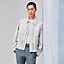 View: Worn, Zipped straight cut jacket