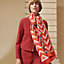 View: Worn, Zoom Chevron scarf