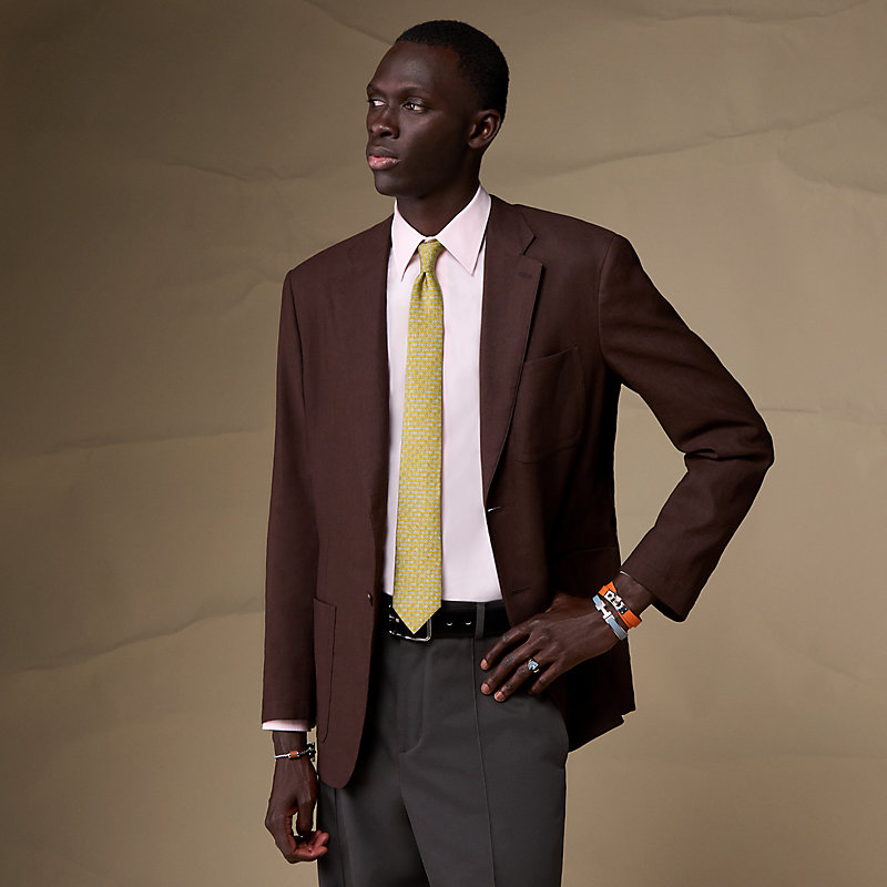 “三重小锚链”领带