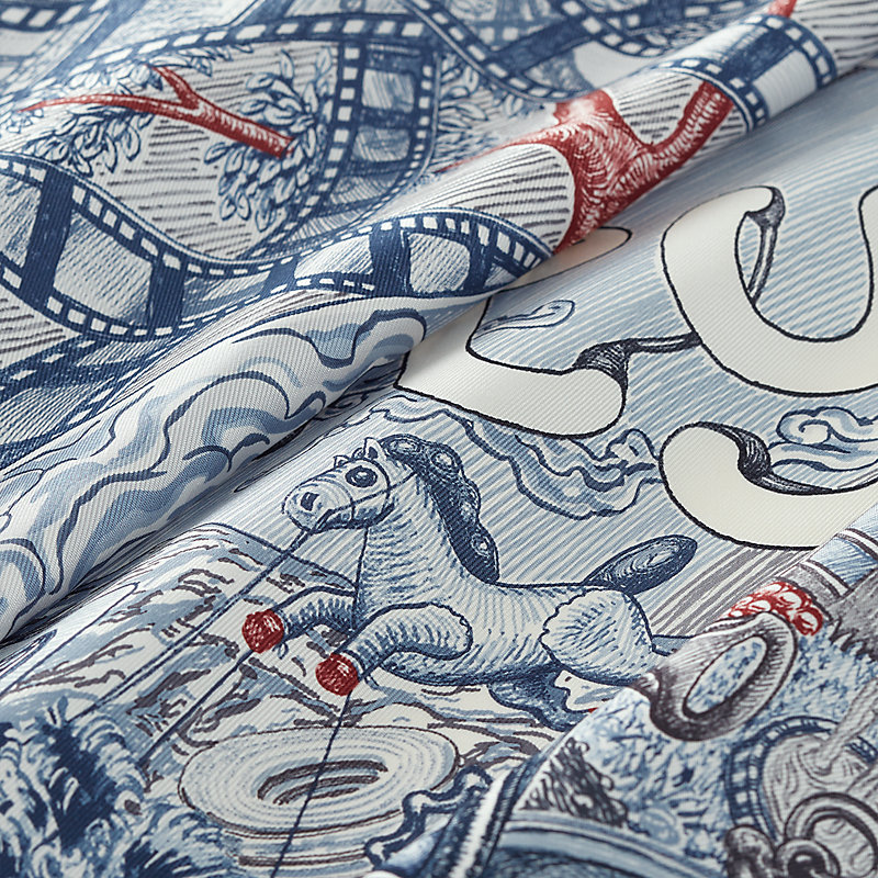 “光之城”90方巾