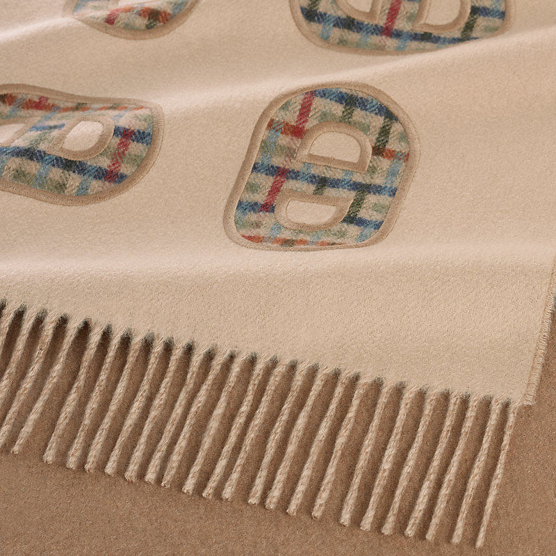 “双面彩色锚链”围巾