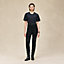 宽松刺绣口袋T恤, 视图: 图片：产品佩戴, worn, 当前为第1张（共4张）